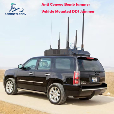 DDS Convoy Bomb Jammer voor voertuigen 1000w 20-3Ghz Full Band Anti RCIED